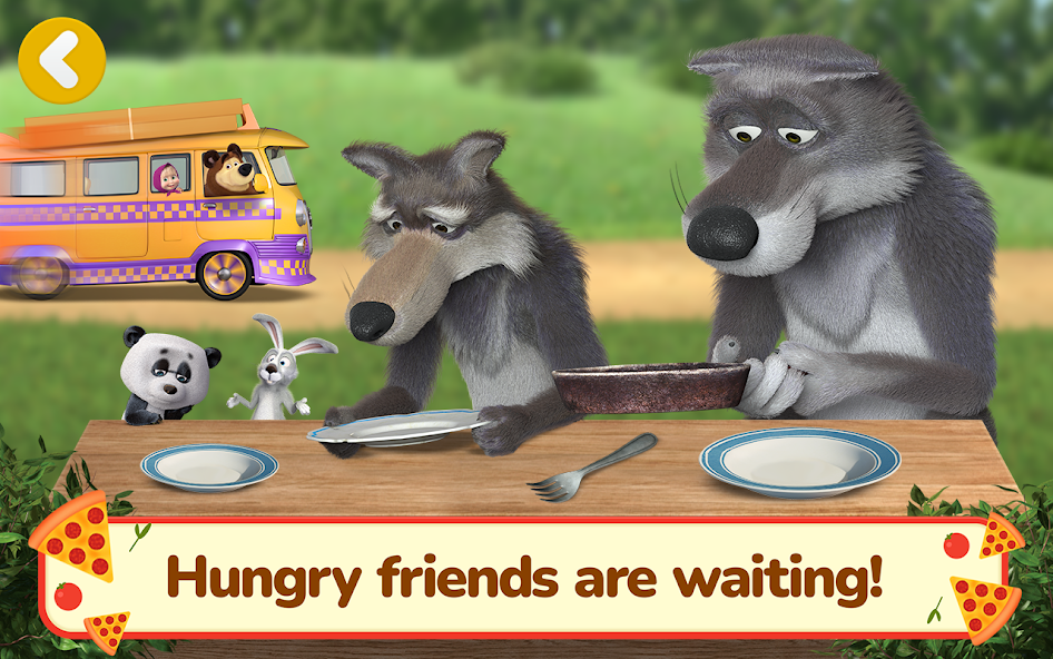 Masha and the Bear Pizza Maker screenshot 3