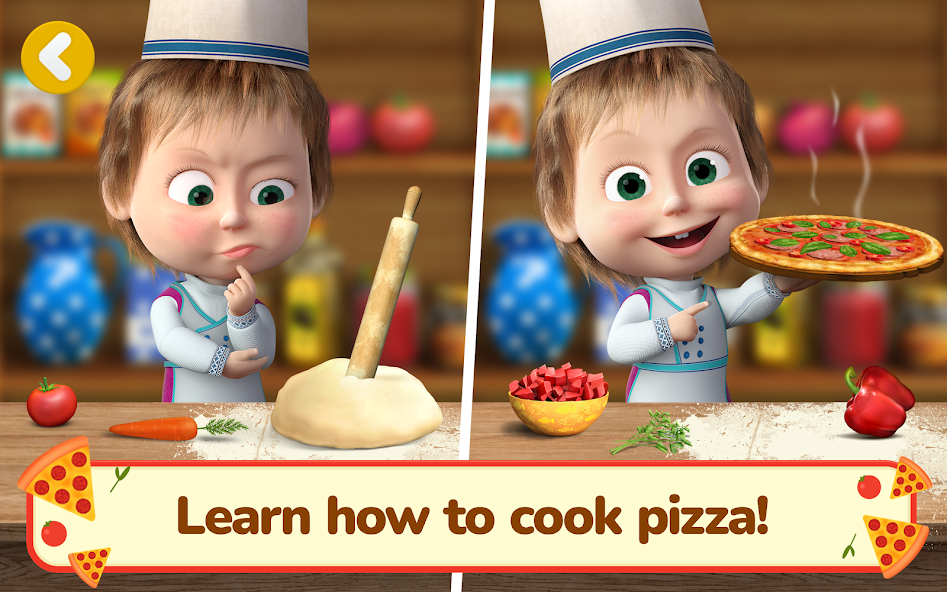 Masha and the Bear Pizza Maker screenshot 7