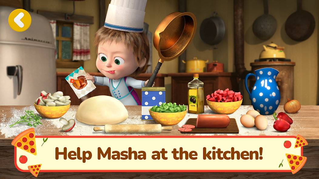 Masha and the Bear Pizza Maker screenshot 11