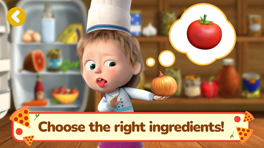 Masha and the Bear Pizza Maker screenshot 12