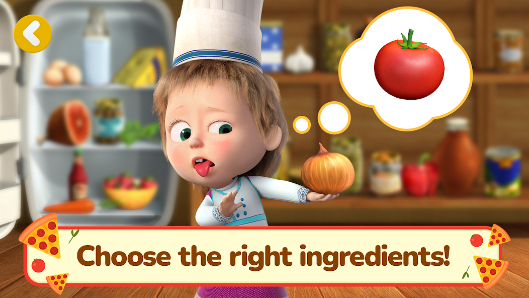 Masha and the Bear Pizza Maker screenshot 13