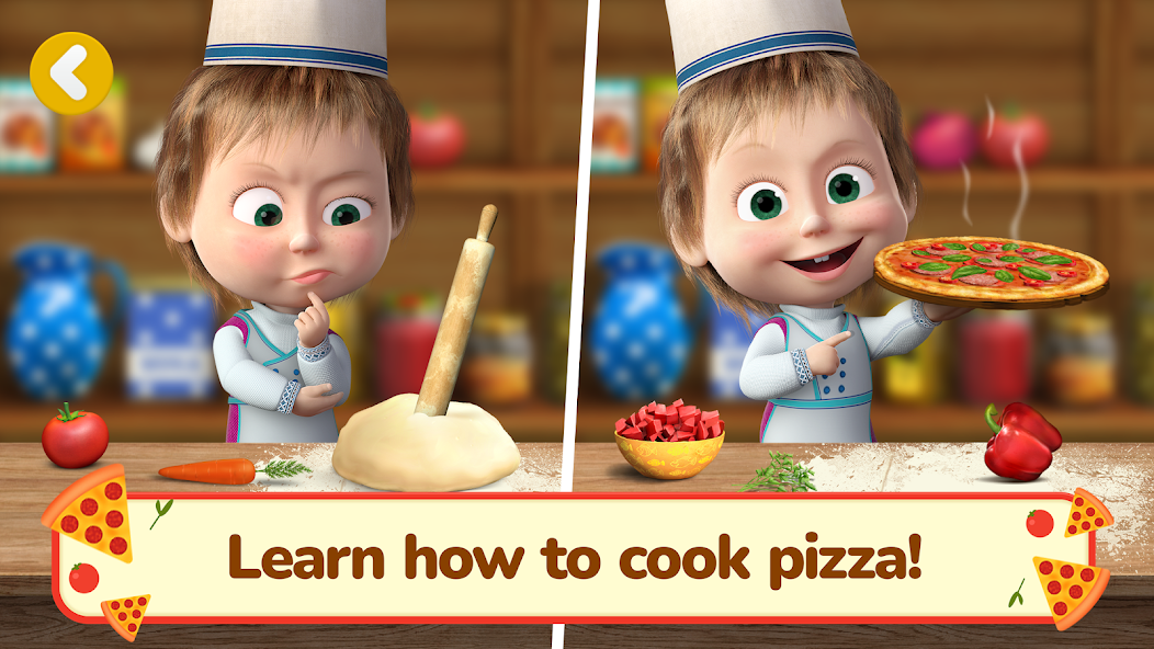 Masha and the Bear Pizza Maker screenshot 14