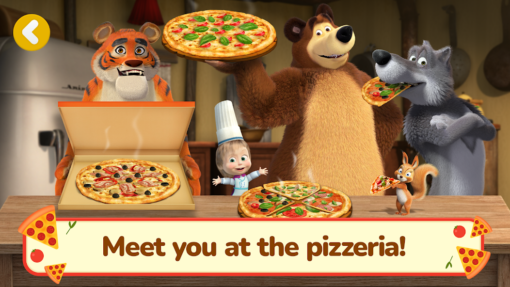 Masha and the Bear Pizza Maker screenshot 17