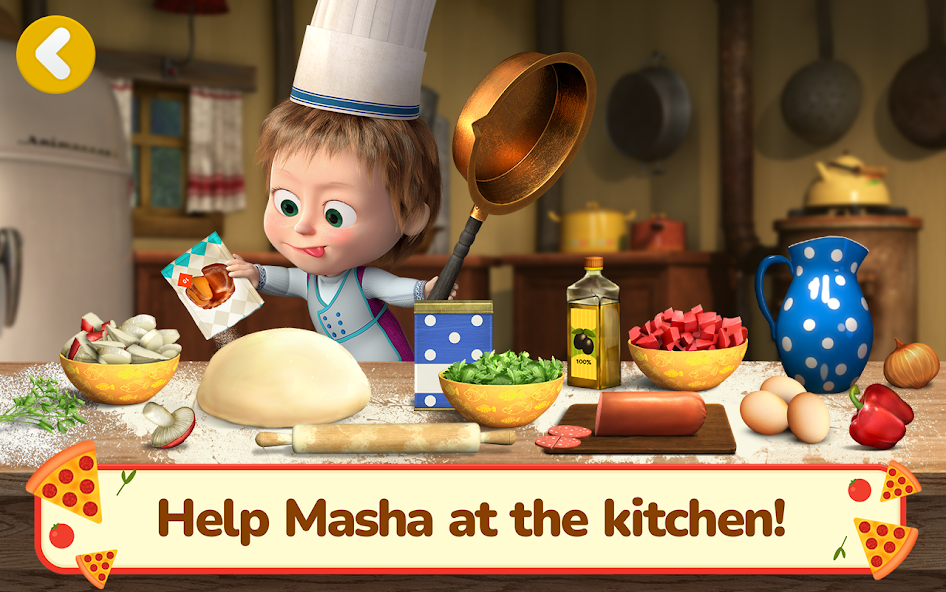 Masha and the Bear Pizza Maker screenshot 22