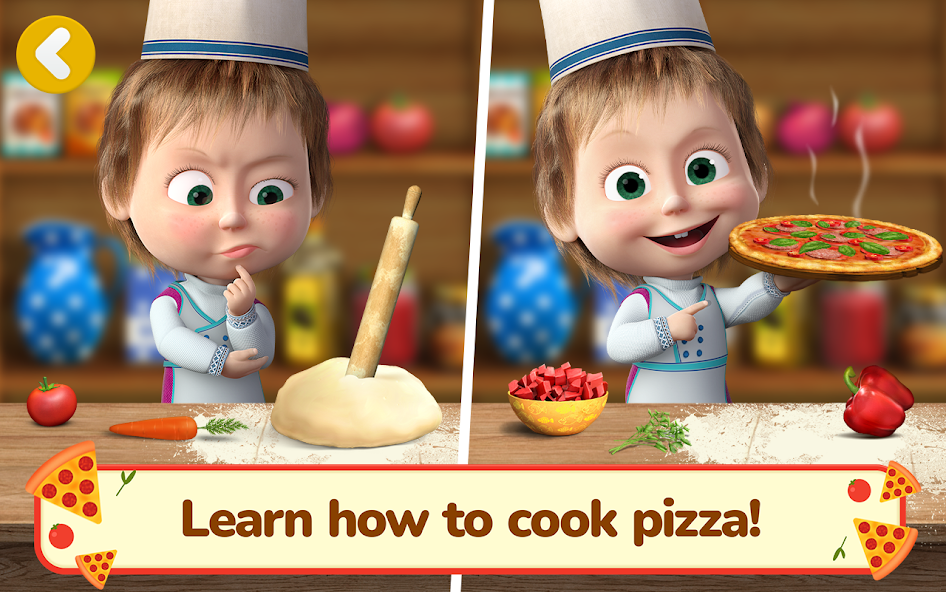 Masha and the Bear Pizza Maker screenshot 24