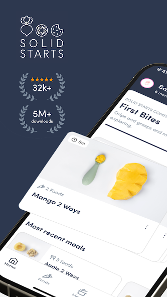 Solid Starts: Baby Food App screenshot 1
