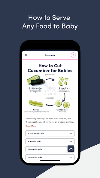 Solid Starts: Baby Food App screenshot 4