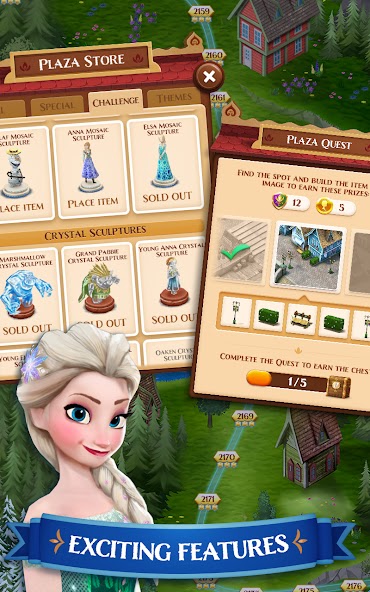 Disney Frozen Free Fall Games screenshot 12