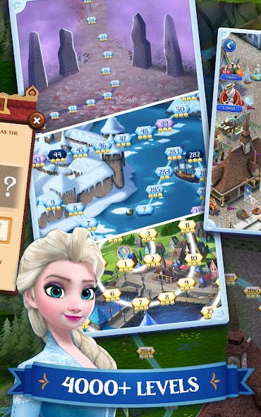 Disney Frozen Free Fall Games screenshot 13