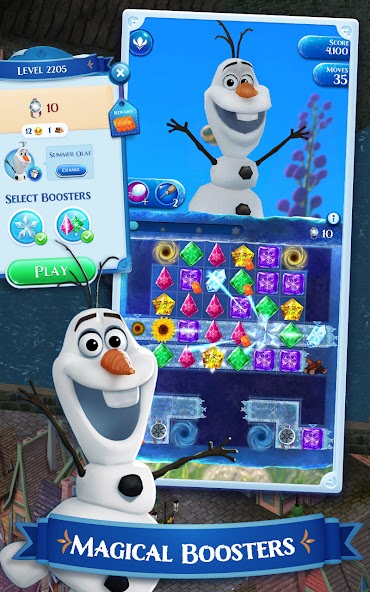 Disney Frozen Free Fall Games screenshot 15