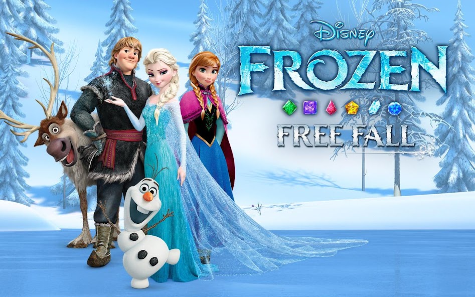 Disney Frozen Free Fall Games screenshot 16