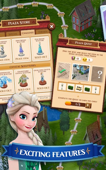 Disney Frozen Free Fall Games screenshot 19