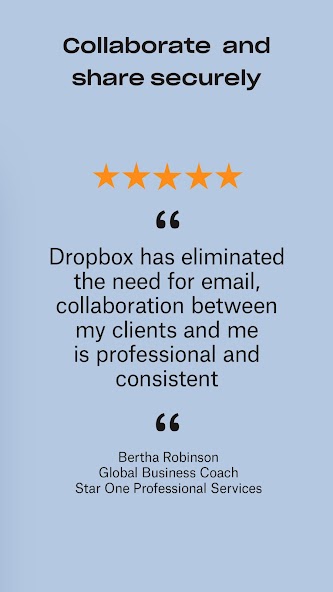 Dropbox: Secure Cloud Storage screenshot 4