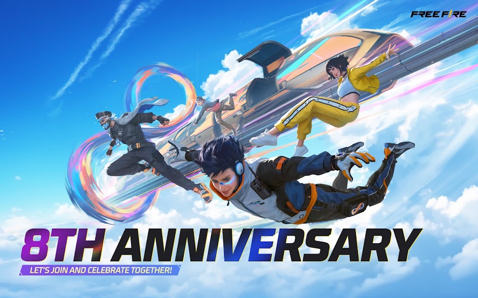 Free Fire: 8th Anniversary! screenshot 1