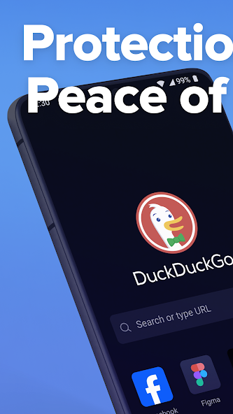 DuckDuckGo Browser, Search, AI screenshot 1