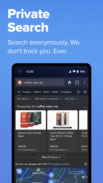 DuckDuckGo Browser, Search, AI screenshot 3