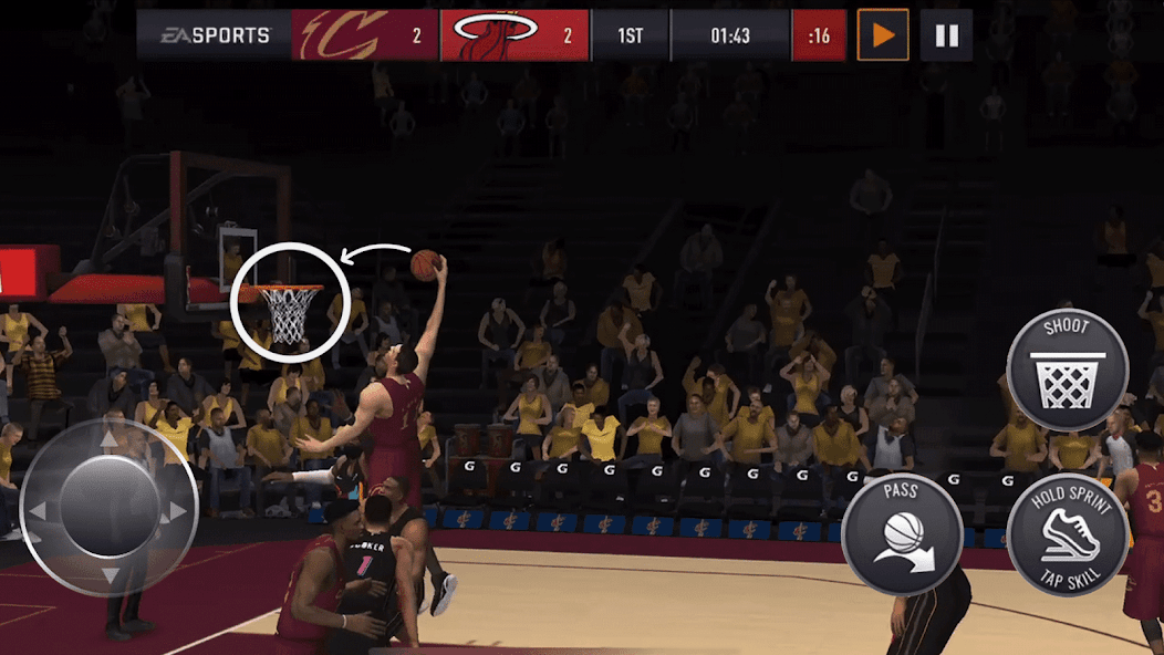 NBA LIVE Mobile Basketball screenshot 10