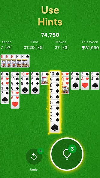 Spider Solitaire screenshot 18