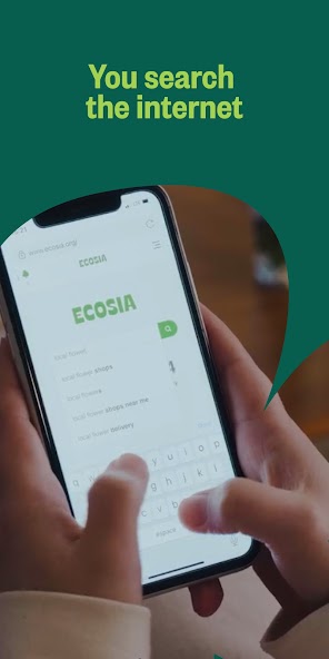 Ecosia: Search to plant trees screenshot 1