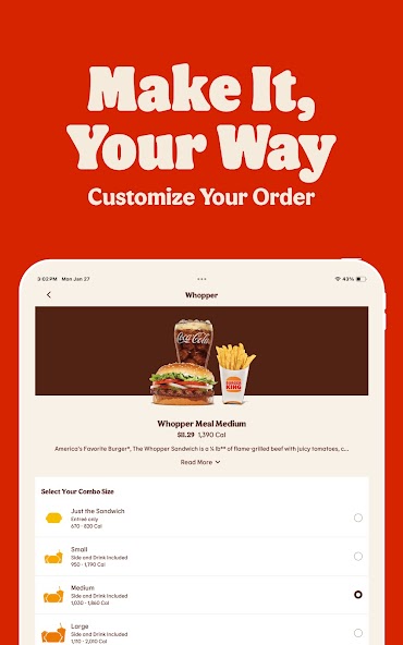 BURGER KING® App screenshot 6
