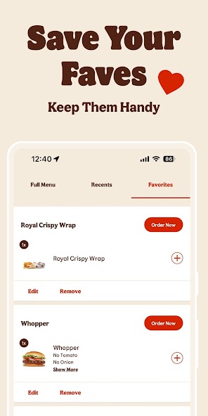 BURGER KING® App screenshot 13