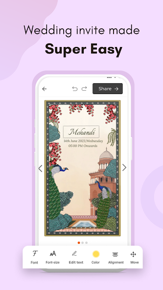 Wedding Invitation Card Maker screenshot 6
