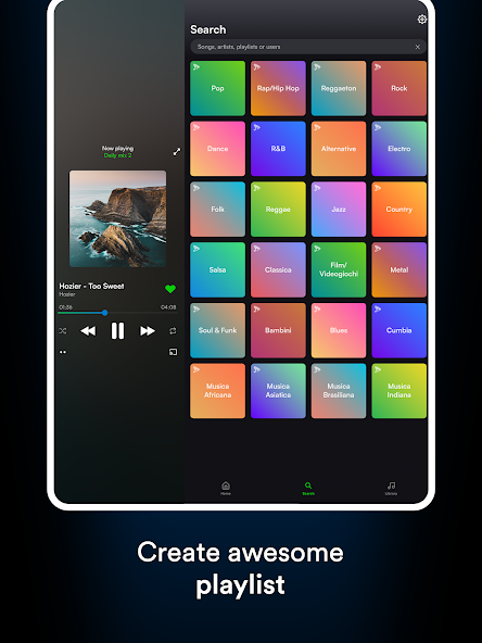 eSound: MP3 Music Player App screenshot 2