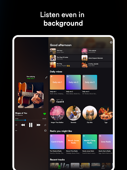 eSound: MP3 Music Player App screenshot 3