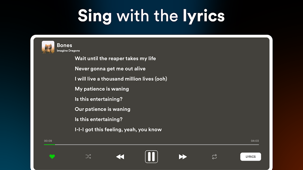 eSound: MP3 Music Player App screenshot 13