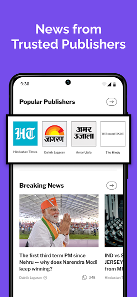 Dailyhunt - News & Magazines screenshot 2