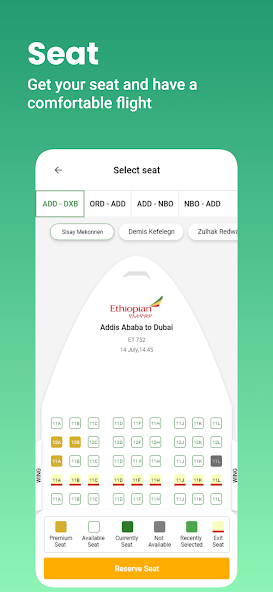 Ethiopian Airlines screenshot 4