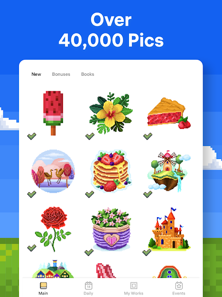 Pixel Art - Color by Number screenshot 2