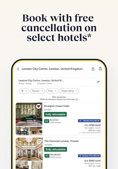 Expedia: Hotels, Flights, Cars screenshot 14