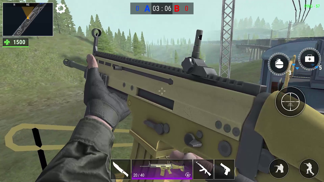 Modern Gun: Shooting War Games screenshot 14