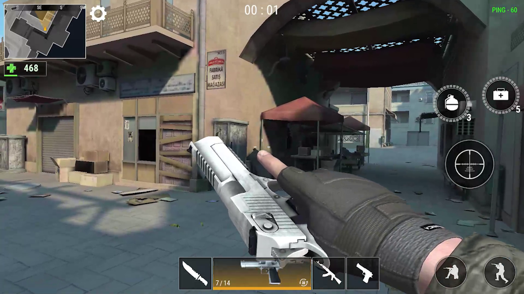 Modern Gun: Shooting War Games screenshot 18
