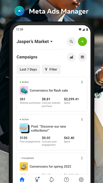 Meta Ads Manager screenshot 1