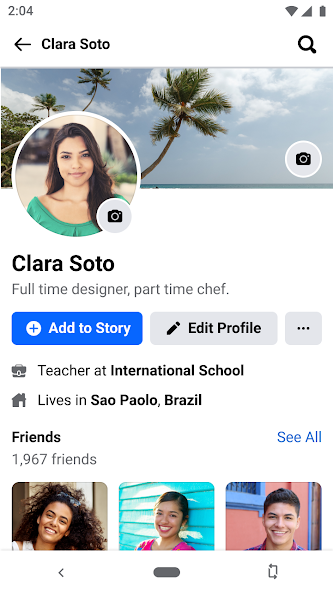 Facebook Lite screenshot 4