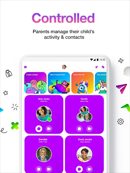 Messenger Kids – The Messaging screenshot 5