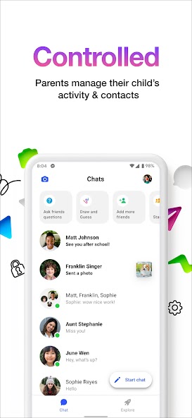 Messenger Kids – The Messaging screenshot 9