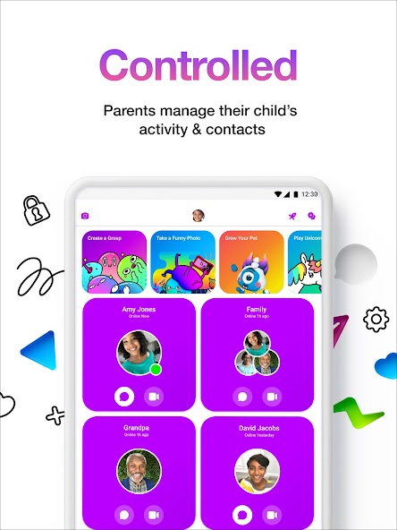 Messenger Kids – The Messaging screenshot 14