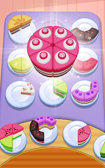 Cake Sort - Color Puzzle Game screenshot 11