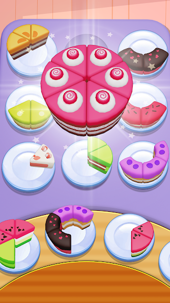 Cake Sort - Color Puzzle Game screenshot 18