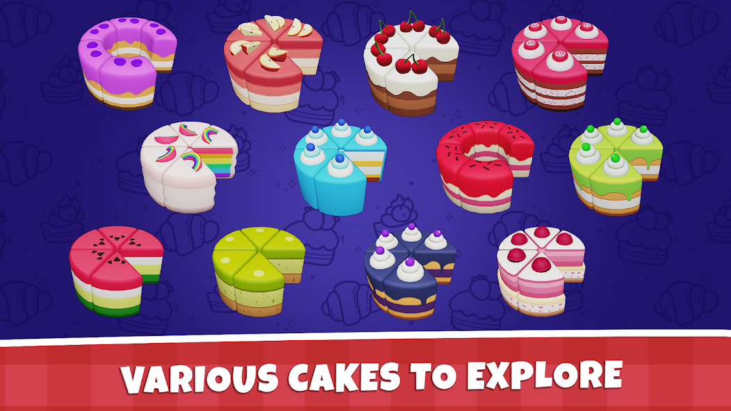 Cake Sort - Color Puzzle Game screenshot 23