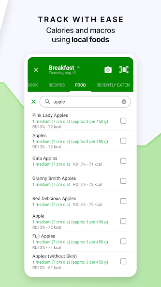 Calorie Counter by fatsecret screenshot 9