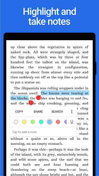 Lithium: EPUB Reader screenshot 2