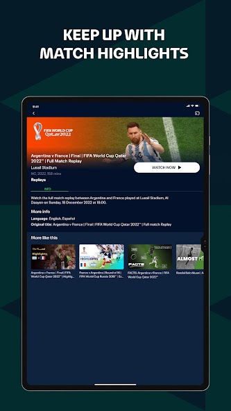 FIFA+ | Football streaming app screenshot 2