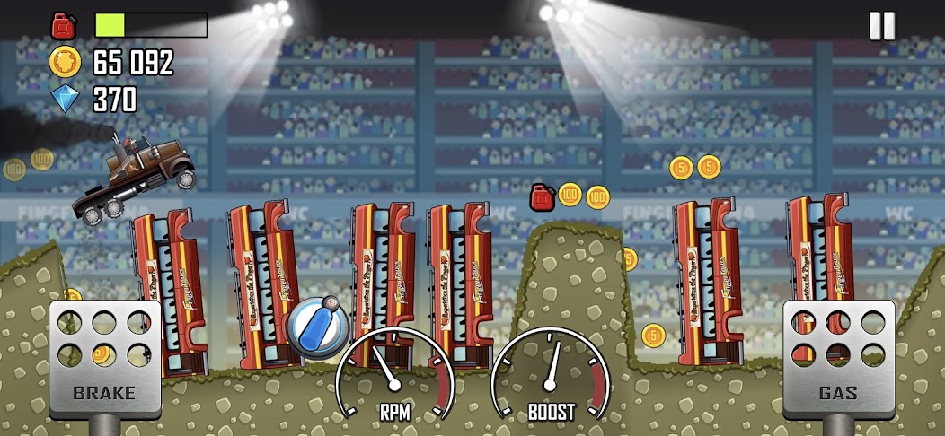 Hill Climb Racing screenshot 2