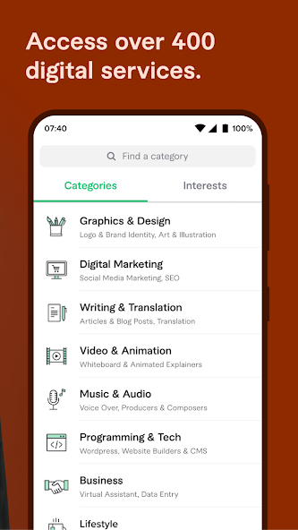Fiverr - Freelance Service screenshot 4