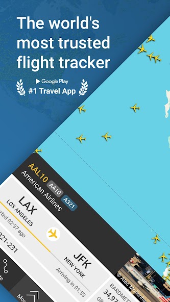 Flightradar24 Flight Tracker screenshot 1