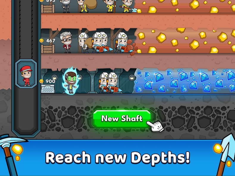 Idle Miner Tycoon: Gold & Cash screenshot 3